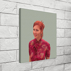 Холст квадратный Мэри Джейн Kirsten Dunst, цвет: 3D-принт — фото 2