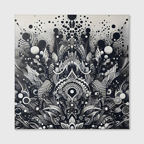 Картина квадратная Abstract pattern - graffiti / 3D-принт – фото 2