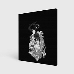 Картина квадратная Резе демон бомба Человек бензопила