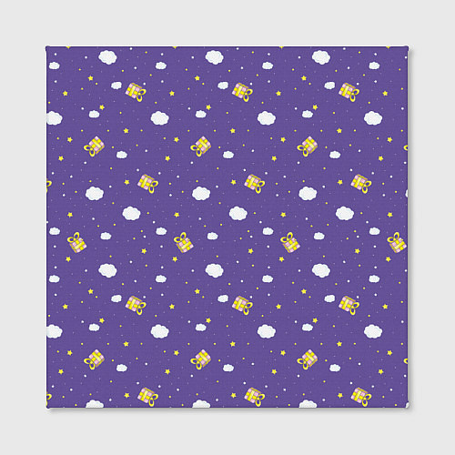 Картина квадратная Подарки от единорога / 3D-принт – фото 2