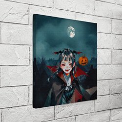 Холст квадратный Вампирша МаоМао - Монолог Фармацевта аниме Хэллоуи, цвет: 3D-принт — фото 2