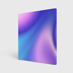 Холст квадратный Color multicolored gradient, цвет: 3D-принт