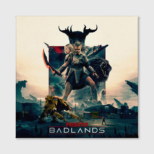 Картина квадратная Персонажи из Хищник планета смерти / 3D-принт – фото 2