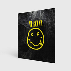 Холст квадратный Nirvana Smoke, цвет: 3D-принт