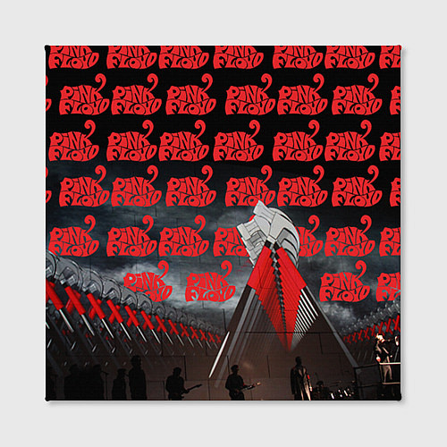 Картина квадратная Pink Floyd Pattern / 3D-принт – фото 2