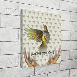 Холст квадратный Imagine Dragons: Fly, цвет: 3D-принт — фото 2