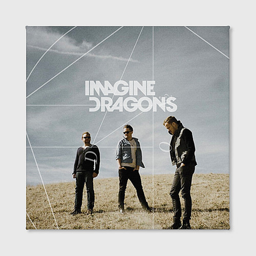 Картина квадратная Imagine Dragons: Boys / 3D-принт – фото 2