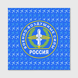 Холст квадратный ВВС России, цвет: 3D-принт — фото 2