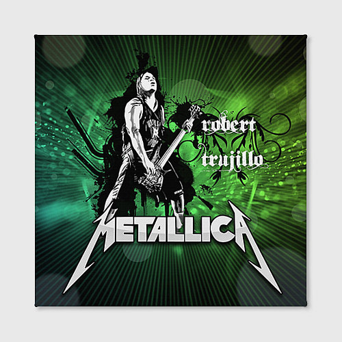 Картина квадратная Metallica: Robert Trujillo / 3D-принт – фото 2