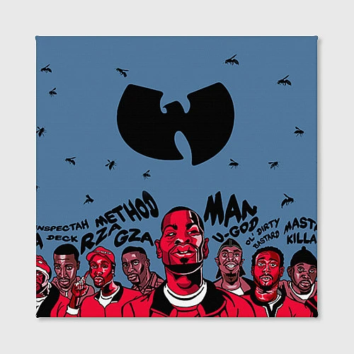 Картина квадратная Wu-Tang Clan: Method Man / 3D-принт – фото 2