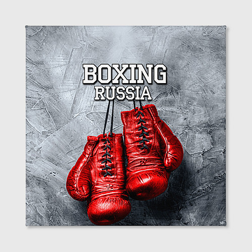 Картина квадратная Boxing Russia / 3D-принт – фото 2