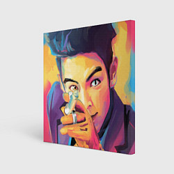 Холст квадратный Big Bang Art, цвет: 3D-принт