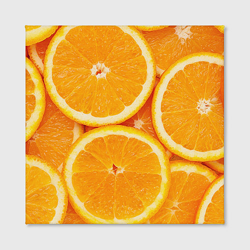 Картина квадратная Апельсин / 3D-принт – фото 2