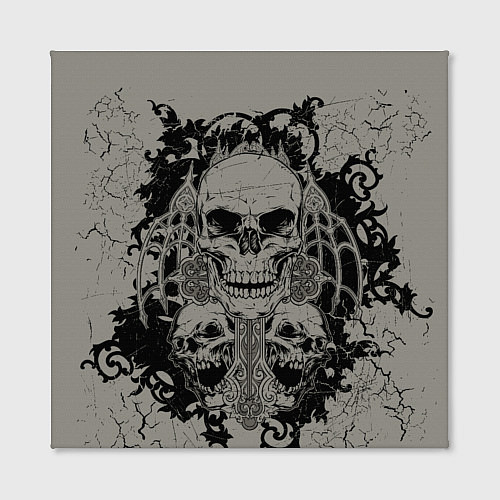 Картина квадратная Skulls / 3D-принт – фото 2