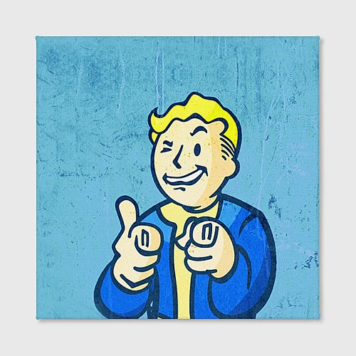 Картина квадратная Fallout: It's okey / 3D-принт – фото 2