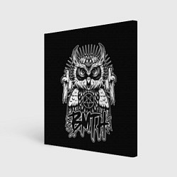 Холст квадратный BMTH Owl, цвет: 3D-принт