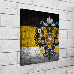 Холст квадратный Имперский флаг, цвет: 3D-принт — фото 2