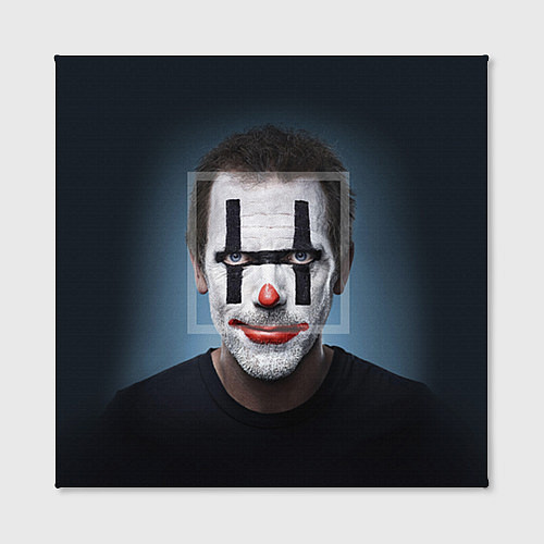 Картина квадратная Clown House MD / 3D-принт – фото 2