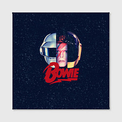 Холст квадратный Bowie Space, цвет: 3D-принт — фото 2