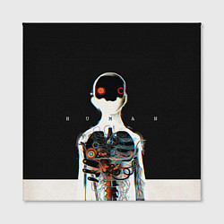Холст квадратный Three Days Grace: Skeleton, цвет: 3D-принт — фото 2