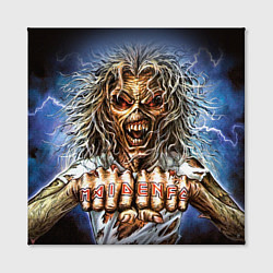 Холст квадратный Iron Maiden: Maidenfc, цвет: 3D-принт — фото 2