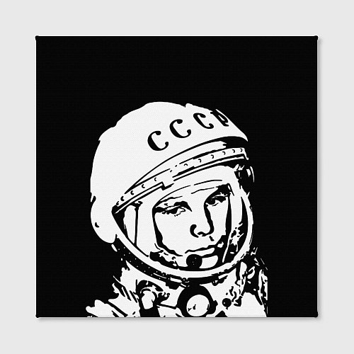 Картина квадратная Гагарин / 3D-принт – фото 2