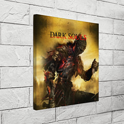 Холст квадратный Dark Souls: Braveheart, цвет: 3D-принт — фото 2