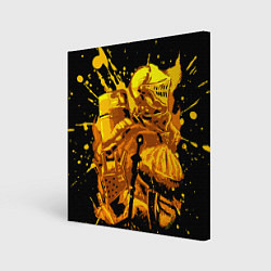 Холст квадратный Dark Souls: Gold Knight, цвет: 3D-принт