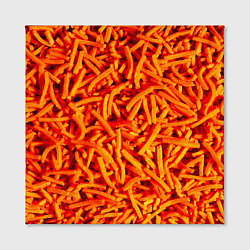 Холст квадратный Морковь, цвет: 3D-принт — фото 2