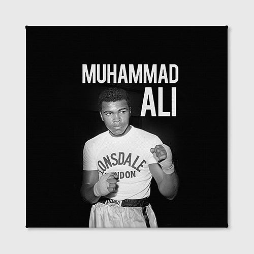 Картина квадратная Muhammad Ali / 3D-принт – фото 2