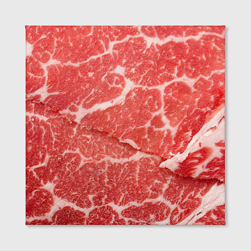 Картина квадратная Кусок мяса / 3D-принт – фото 2