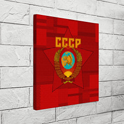 Холст квадратный СССР, цвет: 3D-принт — фото 2