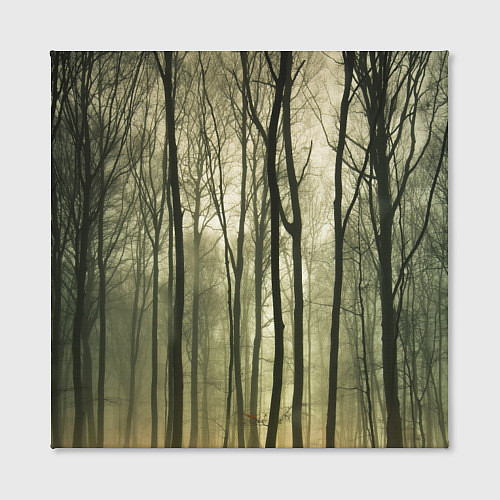 Картина квадратная Чарующий лес / 3D-принт – фото 2
