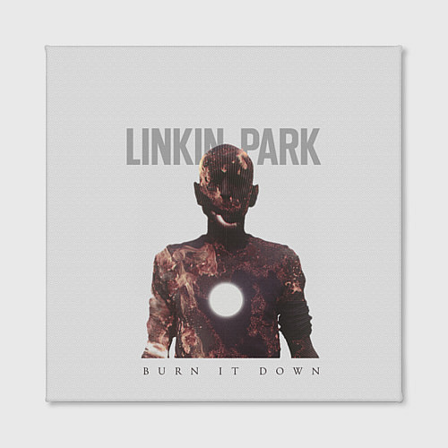 Картина квадратная Linkin Park: Burn it down / 3D-принт – фото 2