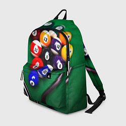 Рюкзак Бильярд, цвет: 3D-принт