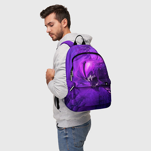 Рюкзак Bane Purple / 3D-принт – фото 5