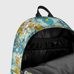 Рюкзак Цветущий ирис, цвет: 3D-принт — фото 2