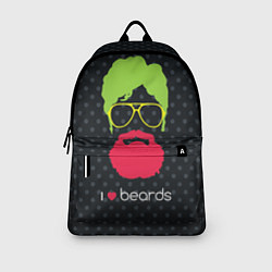 Рюкзак I like beards, цвет: 3D-принт — фото 2