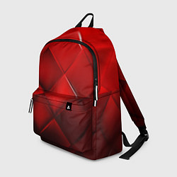 Рюкзак Red squares, цвет: 3D-принт