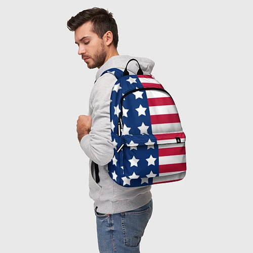 Рюкзак USA Flag / 3D-принт – фото 5