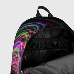 Рюкзак Неоновый свет, цвет: 3D-принт — фото 2