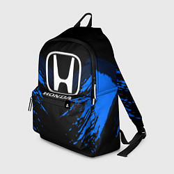 Рюкзак Honda: Blue Anger, цвет: 3D-принт