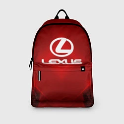 Рюкзак Lexus: Red Light, цвет: 3D-принт — фото 2