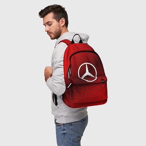 Рюкзак Mercedes: Red Carbon / 3D-принт – фото 5