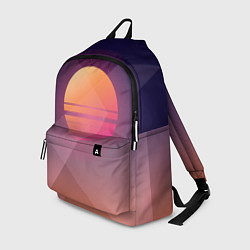 Рюкзак Retro Sunrise, цвет: 3D-принт