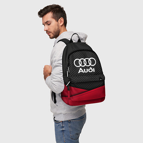 Рюкзак Audi: Grey Carbon / 3D-принт – фото 5