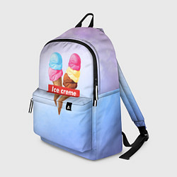 Рюкзак Ice Creme цвета 3D-принт — фото 1