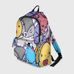 Рюкзак Влюбленный енот, цвет: 3D-принт