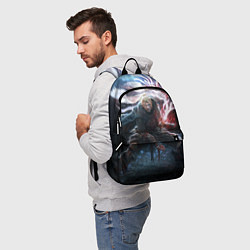 Рюкзак Японский ниндзя, цвет: 3D-принт — фото 2