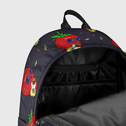 Рюкзак Клубничный рок, цвет: 3D-принт — фото 2